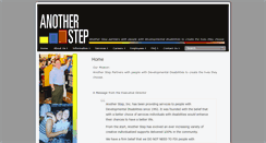 Desktop Screenshot of anotherstep.org